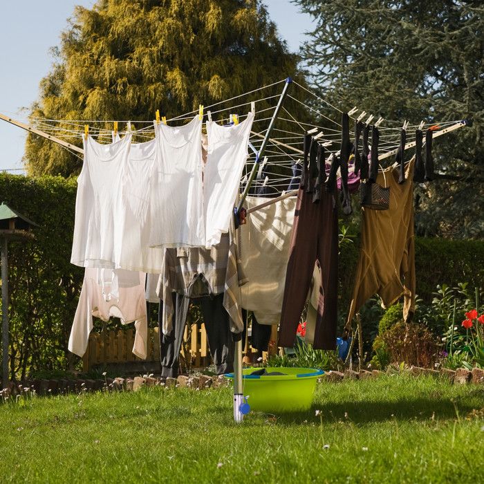 Relaxdays Douille De Sol Parasol à Visser - Ancrage Solide Pour Parapluie, Séchoir à Linge Et Mât, 25-55 Mm, Acier Robuste Avec Dents De Gazon, Argenté/Bleu