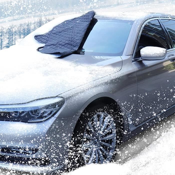 Couverture anti-neige pour vitres de voiture, pare-brise de voiture, pare- brise avant anti-neige
