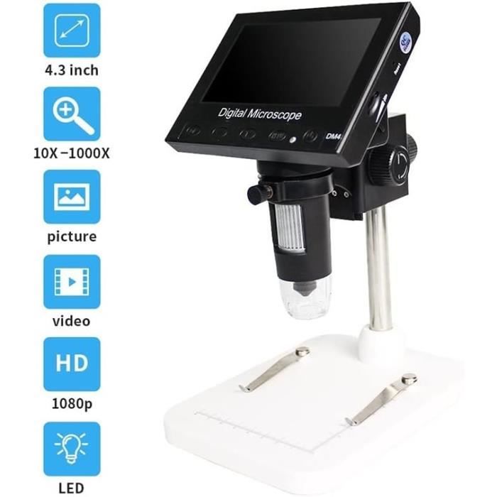 Kit d'accessoires pour Microscope Préparation de Diapositives