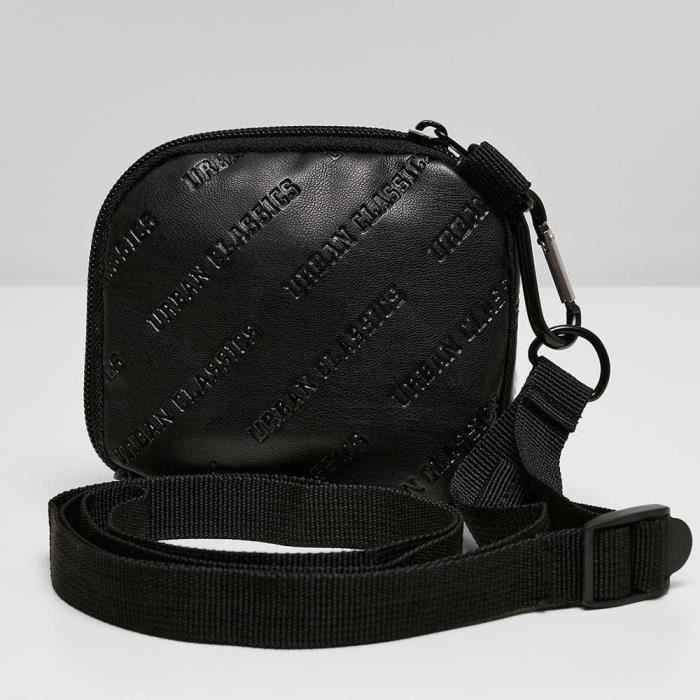 Super Look Rétro ! Sac à Dos Unisexe Bohème Géométrique Noir Et Blanc Avec Finitions En Simili Cuir