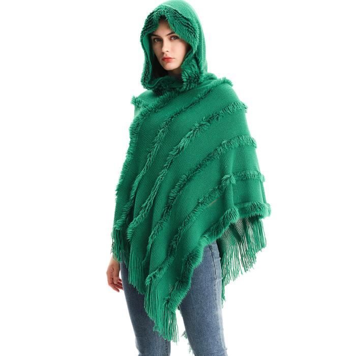 Beanie Femme Hiver Poncho Femme Crazy Bean - Capuche - Faux Cachemire - Hiver/Automne Cape Femme Hiver Beanie Femme Hiver Poncho Femme Crazy Bean - Capuche - Faux Cachemire - Hiver/Automne Cape Femme Hiver