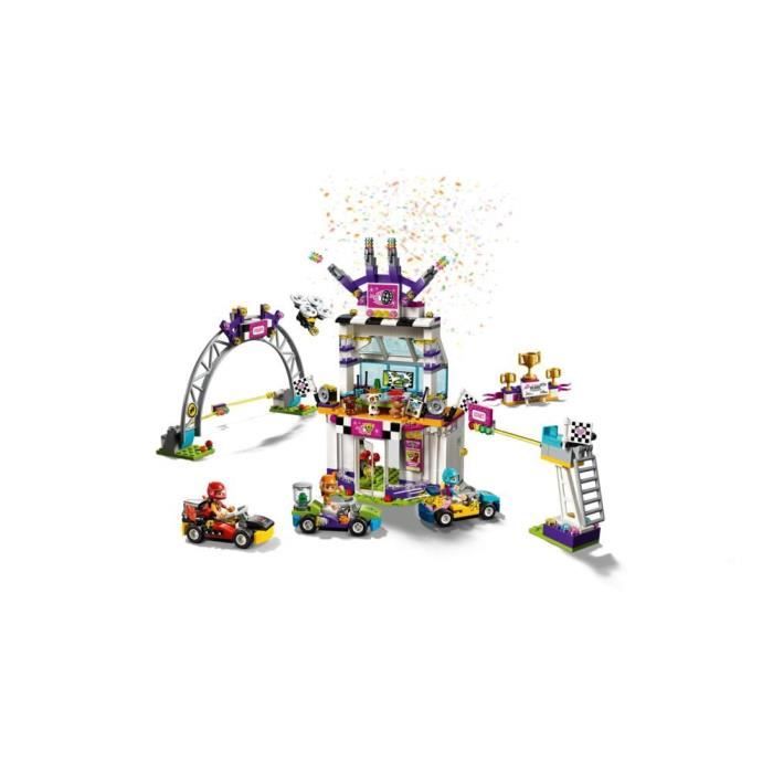 Lego friends dia top de la gran carrera