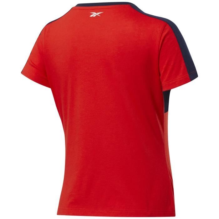 T shirt Reebok Instinct rouge femme Rouge Cdiscount Pr t Porter