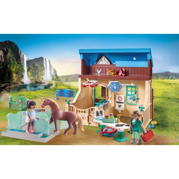 PLAYMOBIL 71352 - Vétérinaire et centre de thérapie - Horses of