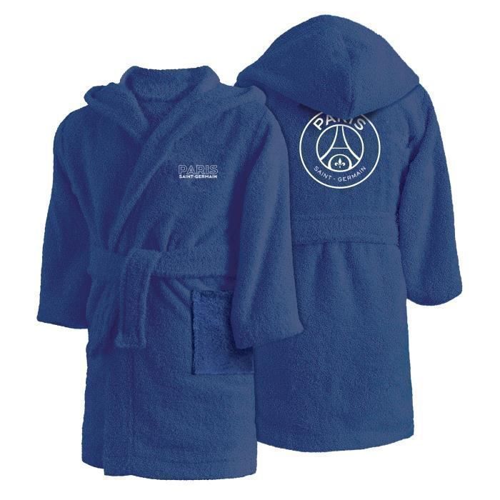 Peignoir enfant PSG Parisian 100% coton taille 10/12 ans