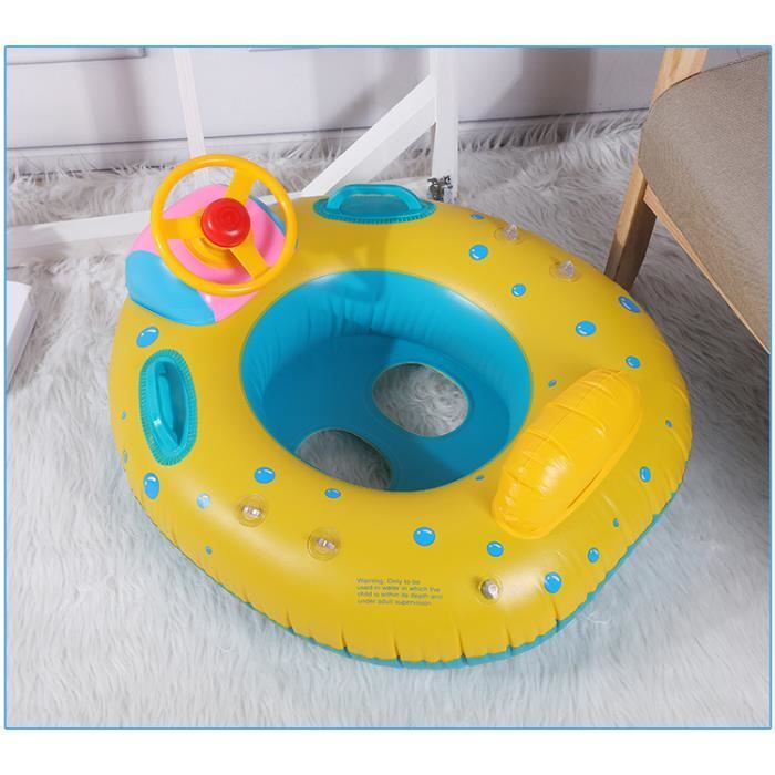 Flotteurs De Piscine Pour Bébé Avec Siège De Sécurité, Flotteur De Natation Gonflable Pour Les Enfants De 0 A 6 Ans