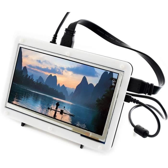 Écran Tactile Portable Ultra HD 1024x600, Panneau LCD TFT 7 Pouces