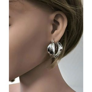 Boucles D'Oreilles Créoles Petite Plume Enfants Argent 925 - Bijoux Hypoallergéniques, Cadeau Fille Adorable