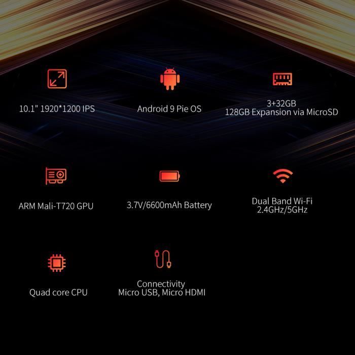  iPlay10 Pro 10.1 pouces tablette PC 3 Go 32 Go2