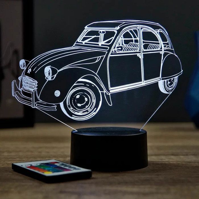 Voiture LED Tactile Lumière Sans Fil Intérieur Environnement Lumière