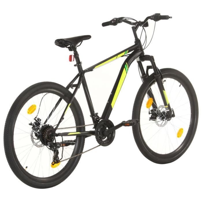 279 Modern Design Velo VTT Velo de montagne Velo a assistance electrique 21 vitesses Roues de 27 5 pouces 42 cm Noir TOP VENTES Cdiscount Sport