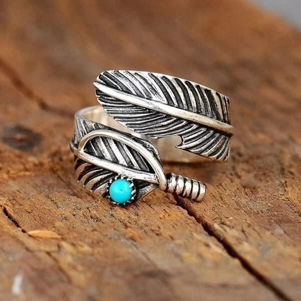 Bague homme on sale plume