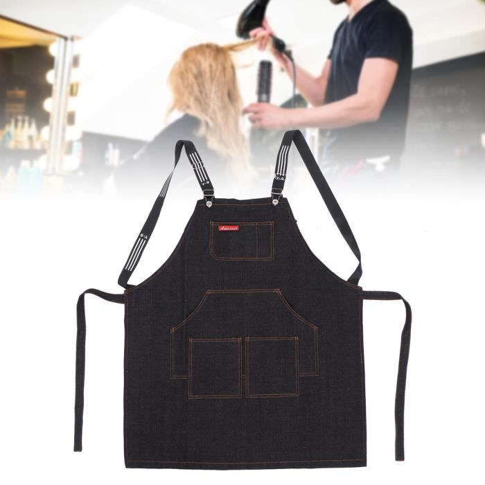 Tablier de coiffeur Tablier de travail d art d ongle en toile de