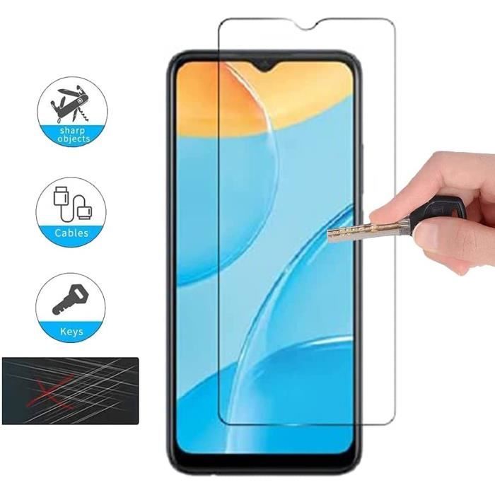 Pack Protection Oppo A5 4G/5G - Coque TPU Transparente + 2 Films Verre Trempé 9H - NOVAGO