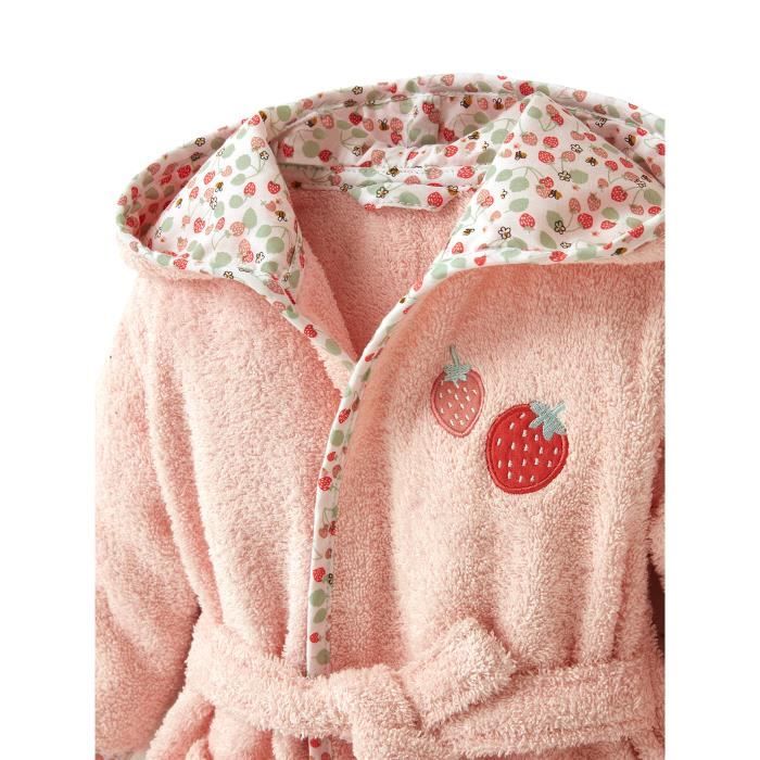 Vertbaudet peignoir de bain fille clearance