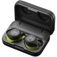 Jabra Elite Sport 4.5 Écouteurs avec micro intra-auriculaire sans fil Bluetooth gris, citron vert - Ecouteurs true wireless-3