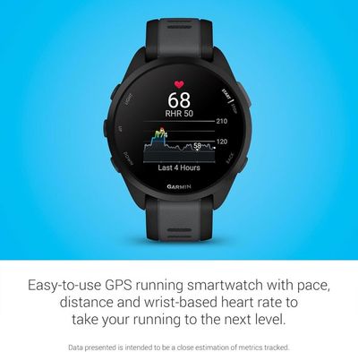 Garmin Forerunner Montre connectée de course Noir et Gris