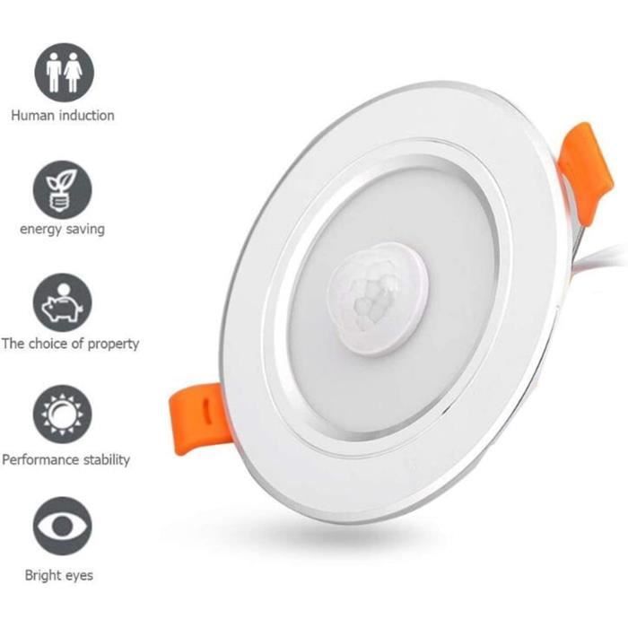 ALUSSO Spots LED Encastrable 15W IP44 175mm, Couleur Variable Blanc