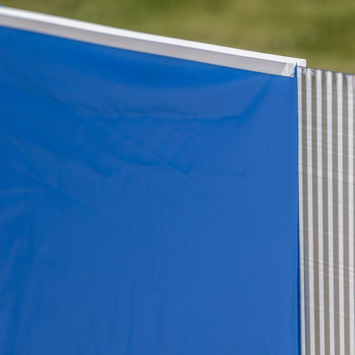 Liner Uni Bleu Gre FWPR30 Pour Piscine Ronde Ø300cm H:65cm - Épaisseur 20/100e Overlap
