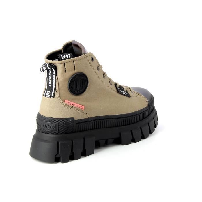 Basket Montante Femme PALLADIUM Revolt Hi TAUPE 36 Marron Cdiscount Chaussures