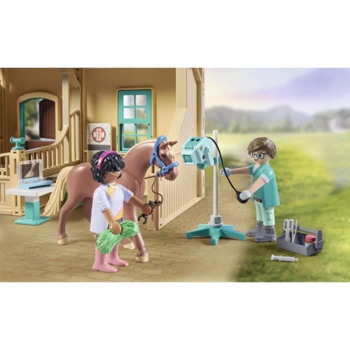 PLAYMOBIL 71352 - Vétérinaire et centre de thérapie - Horses of