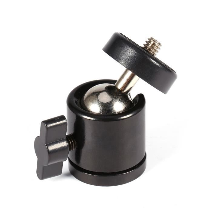 Rotule Pivotante 360° Pour Jalon 25 Mm - En Plastique Noir - Permet De Relier Deux Jalons - Lot Multi-fonction