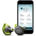 Jabra Elite Sport 4.5 Écouteurs avec micro intra-auriculaire sans fil Bluetooth gris, citron vert - Ecouteurs true wireless-4