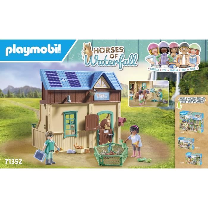PLAYMOBIL 71352 - Vétérinaire et centre de thérapie - Horses of