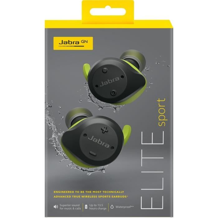 Test - Écouteurs Jabra Elite Sport True Wireless