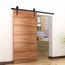 Largeur 150 Cm Porte Coulissante Atelier 120 Cm Costway Systeme De Porte Kit De Rail Pour Porte Coulissante En