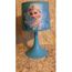 Kikoucoeur Lampe De Chevet Elsa Reine Des Neiges Bleu Paillette