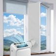 Joint de Fenetre pour Climatiseur Mobile 400cm Kit Fenetre Climatiseur Mobile pour Divers Tuyaux ;échappement Résistant et 4M