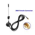 2 pièces-antenne de talkie-walkie double bande à Gain élevé SMA, Base magnétique femelle pour véhicule portab-0