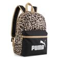 PUMA Phase Backpack S Puma Black - Sand Dune - AOP [233458] -  sac à dos sac a dos-0