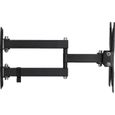 THOMSON 00132401 Support mural TV - Inclinable/Orientable - 2 bras - 48-122 cm-0