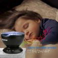 Projecteur Lumière de nuit  Océan Lampe lecteur de musique Télécommande à 7 modes lumineux pour bébé Enfant Chambre Salon-0