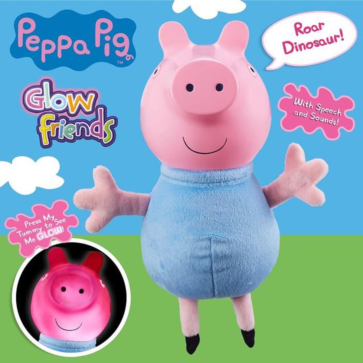 peluche dinosaure george peppa pig