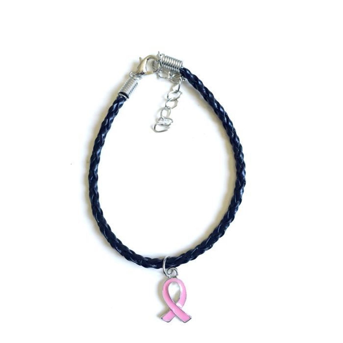 Bracelet Cuir Rose Michele 20 Mm - Neuf Sans étiquette, Boucle Inox Brillante - Compatible Montres Michele