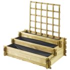 FOREST STYLE Carré potager en bois 154L - Angelic - Cerland