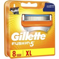 Gillette Fusion5 Lames de Rasoir Améliorées pour Homme 8 Recharges XL