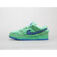 Gradeful dead x Nike SB Dunk Low "Green Bear dancing Bear Classic all fit Lower Casual skateboard shoes for Men and Women turquoise