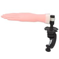 Vvikizy Mains de pratique des ongles Main de Mannequin pliable et réaliste pour entraînement au Nail Art, main hygiene pedicure