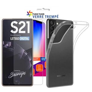 FILM PROTECT. TÉLÉPHONE Coque pour Samsung Galaxy S21 5G 6,2
