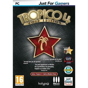JEU PC Tropico 4 - Gold Edition (inclus l'add-on : Modern