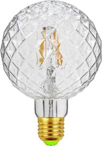 AMPOULE - LED Ampoules LED vintage à filament rétro 4 W 220/240 V E27 Ampoule décorative G95 Cristal.[Y3404]