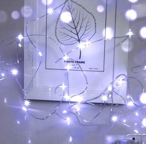 GUIRLANDE D'EXTÉRIEUR Guirlande Lumineuse 3M 30 Micro LEDs Guirlandes Lumineuses Piles Mini Led Intérieur Girlande de Lumière Decoration pour Cham[m1840]