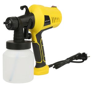 Pistolet à Peinture 800W - Réservoir 1400ML, 5 Buses et 3 Motifs - HVLP