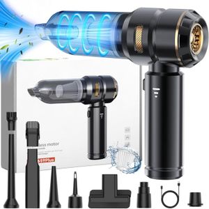 Couleur D Aspirateur à Main Sans Fil 2 En 1, 16000PA, Aspiration