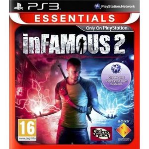 InFamous 2 Pour PS3 - Version Promo, état Comme Neuf