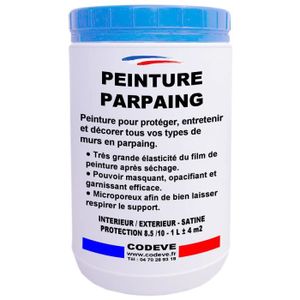 PEINTURE - VERNIS Peinture Parpaing - Pot 1 L   - Codeve Bois - 6012